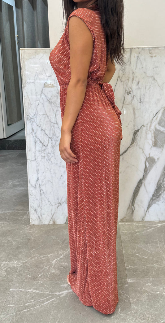 robe longue son manche bouton blanc