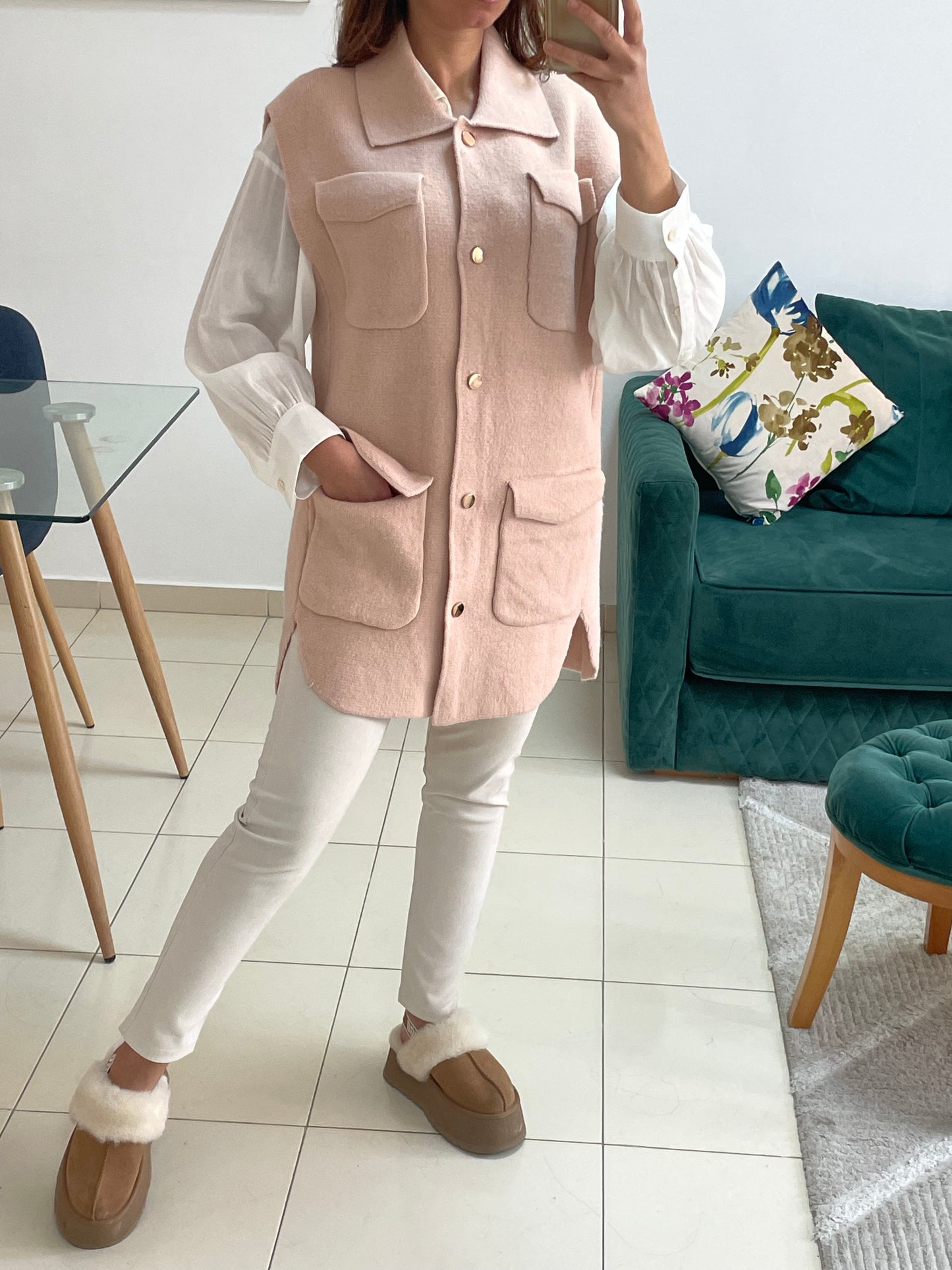 gilet cachemire