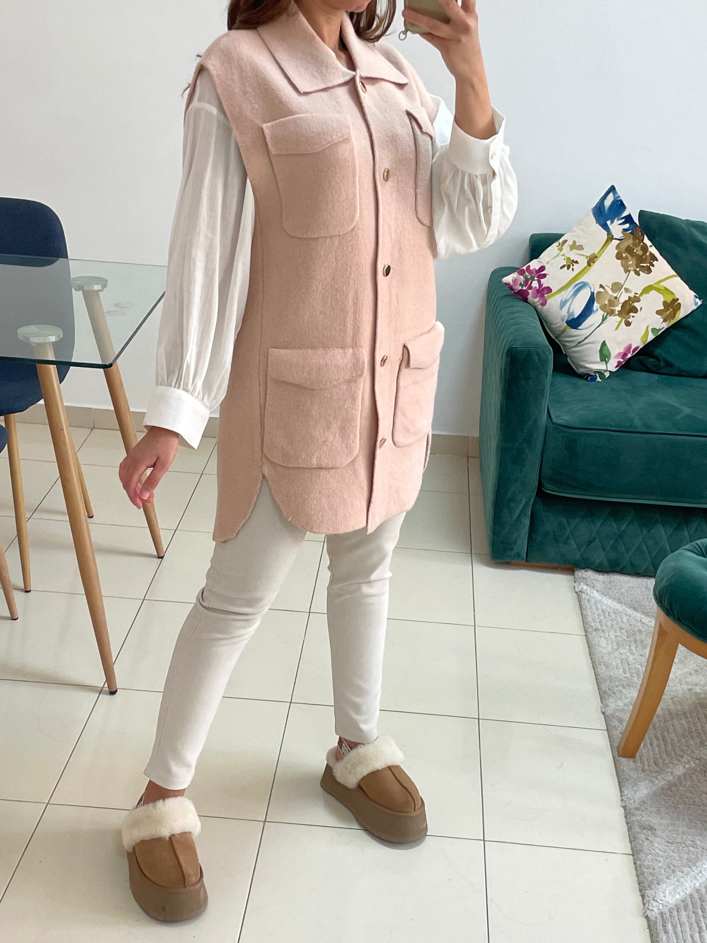 gilet cachemire