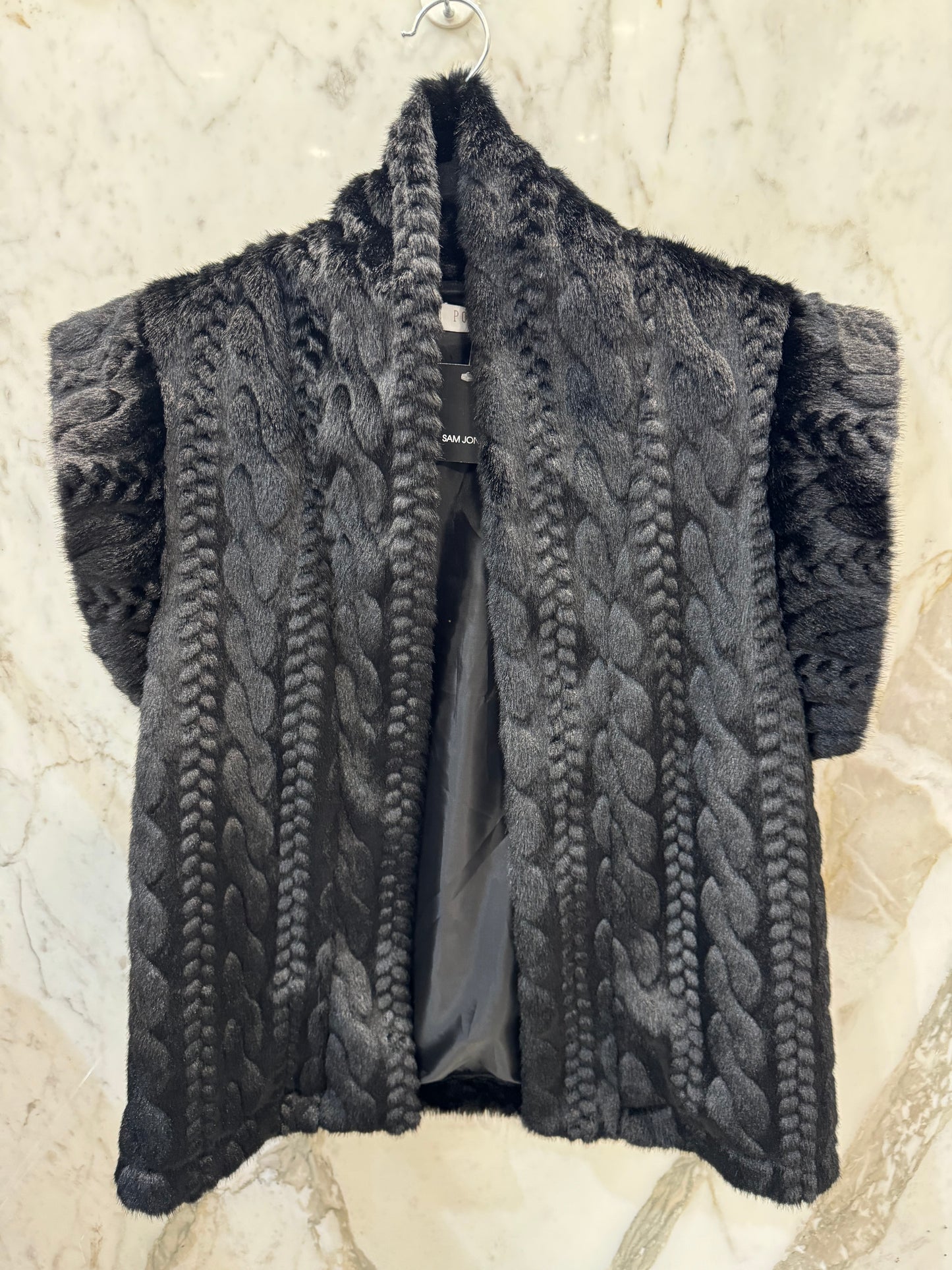 gilet fourrure