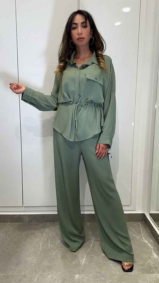 ensemble fluide cordon beige