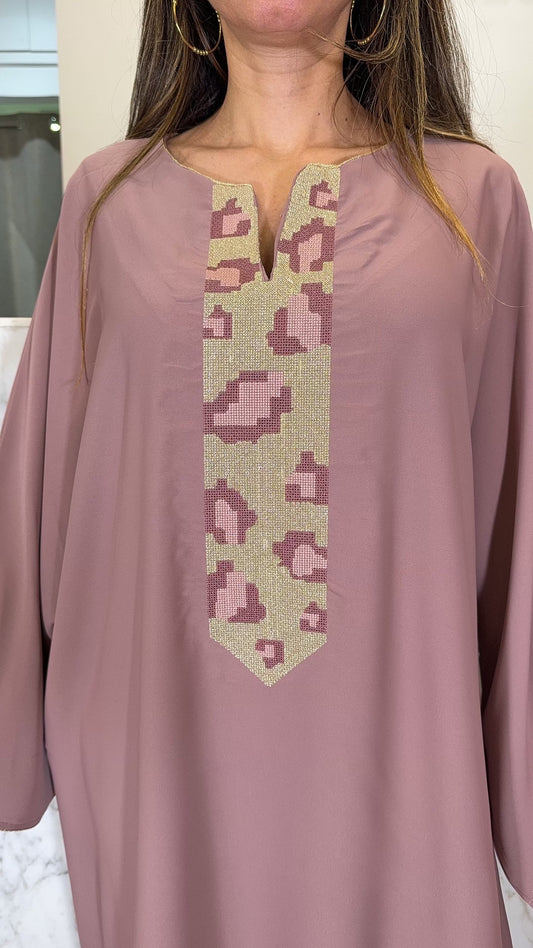 Gandoura sfita devant