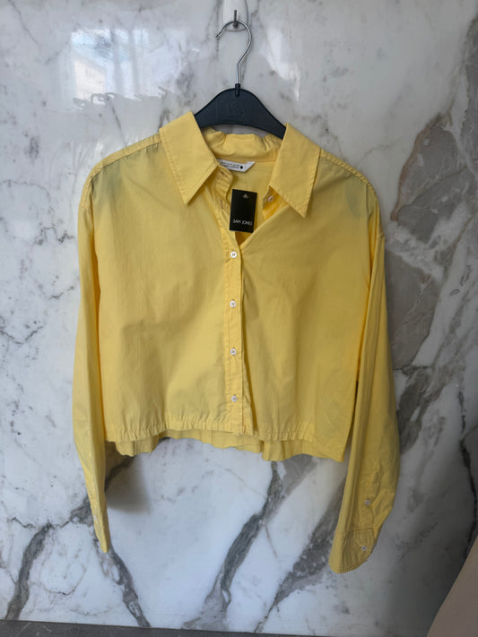 chemise jaune court
