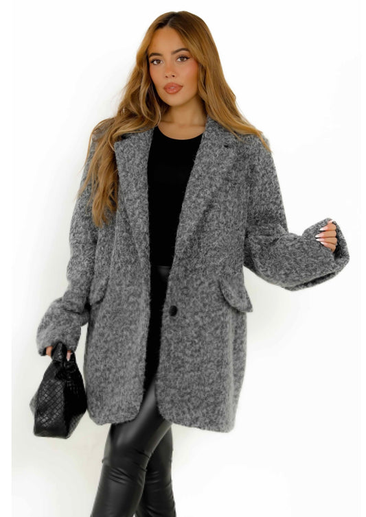 blazer oversize epais moumoute