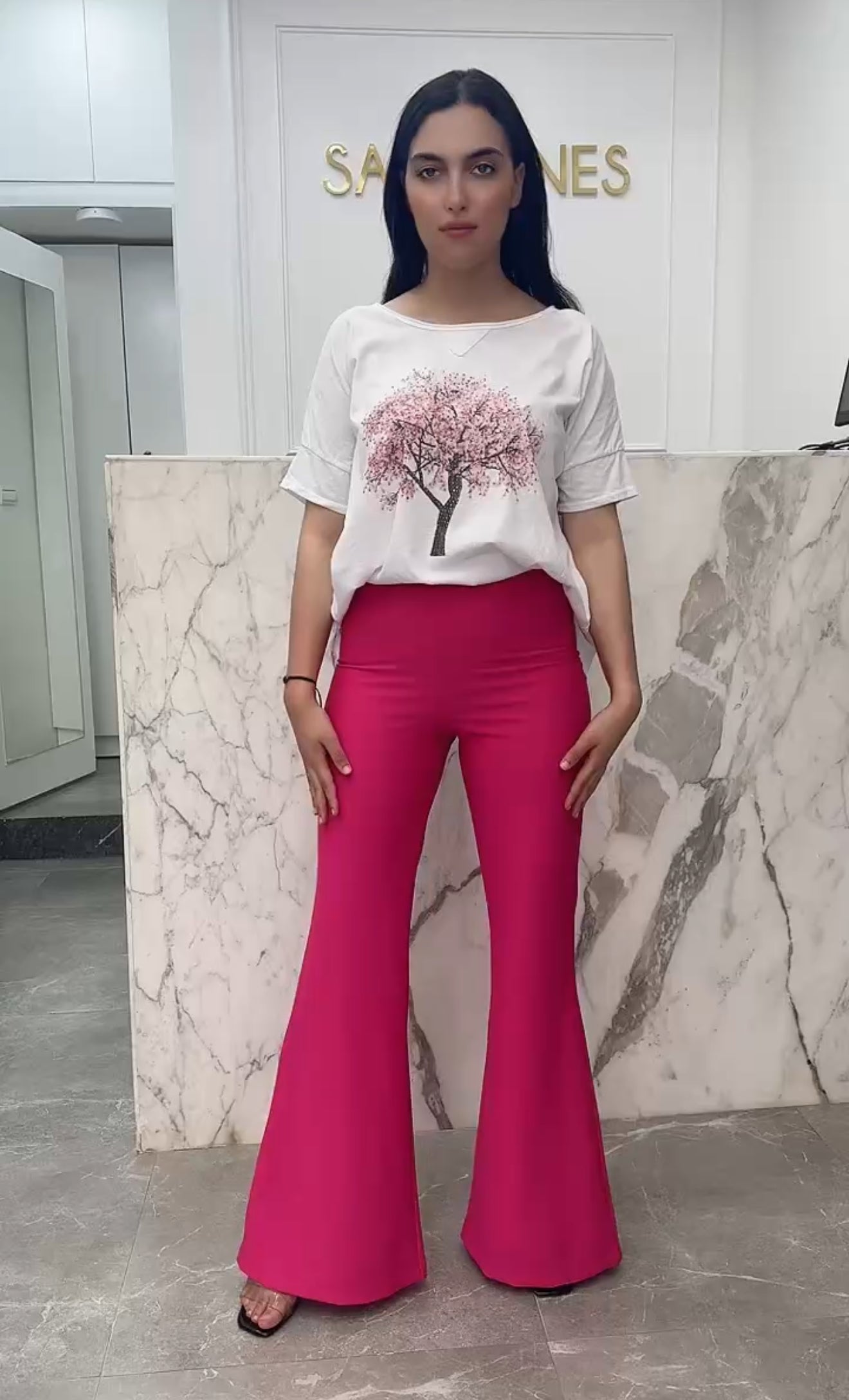 pantalon patte d'élephant