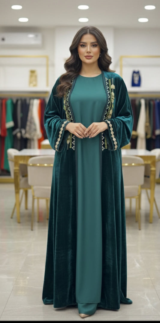 kimono velours terz. devant