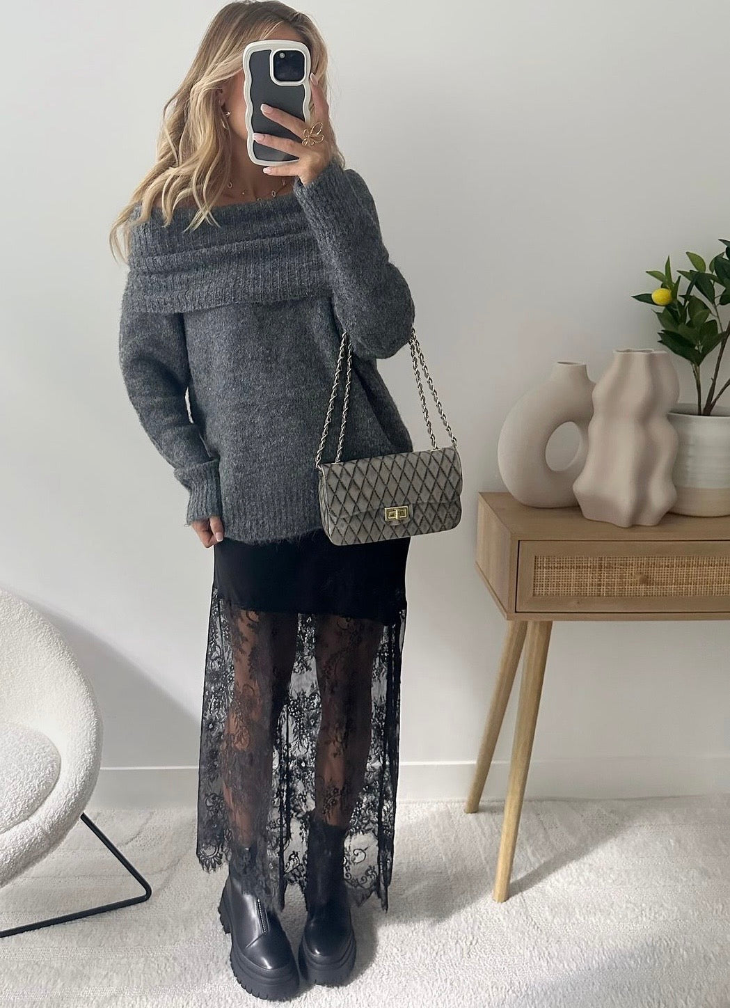 pull épaules dénudées