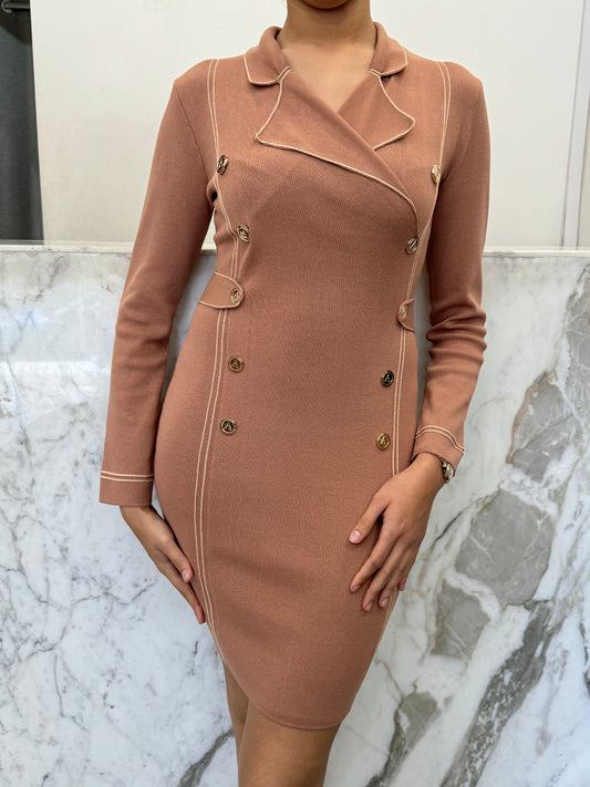 robe maille fine moulante