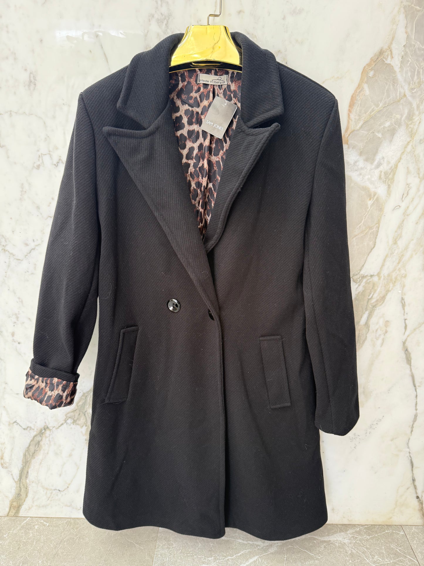 Manteau intérieur léopard