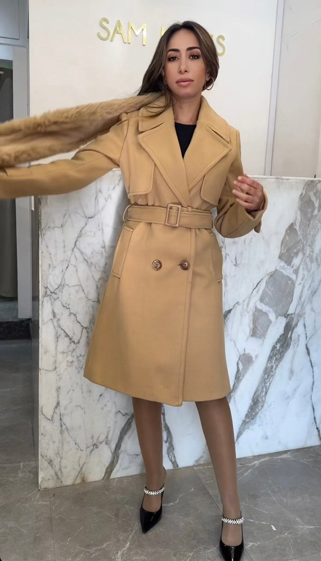 manteau fourrure