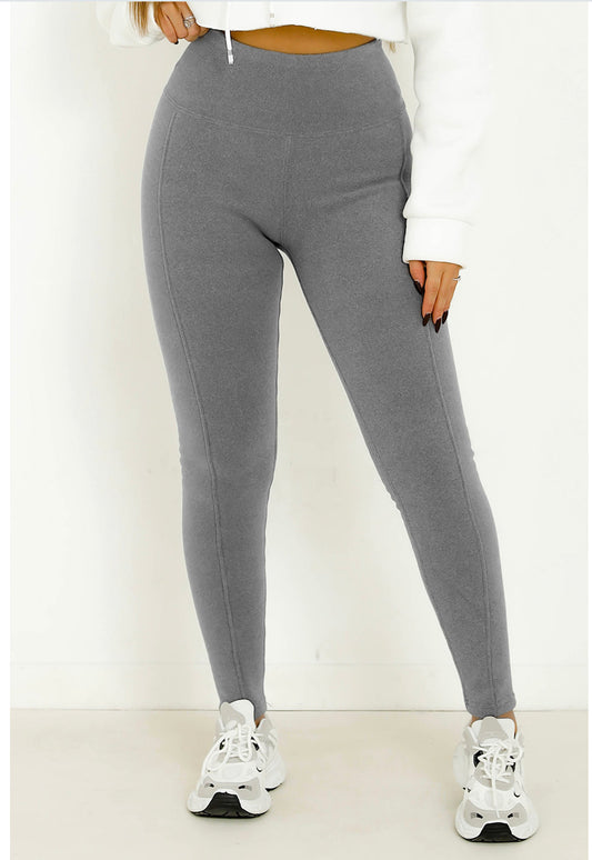 Legging Fourré gris