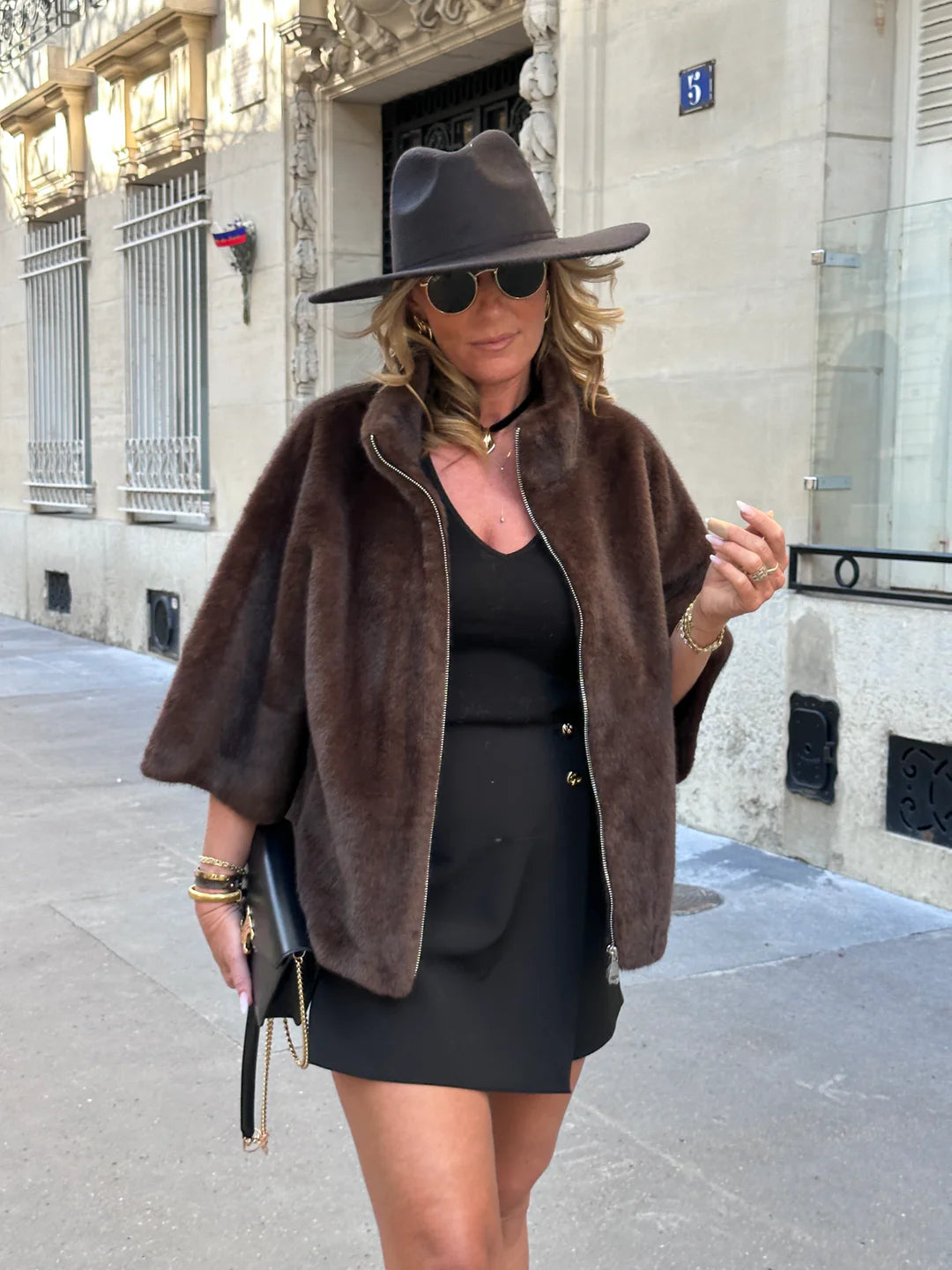 fourrure effet vison