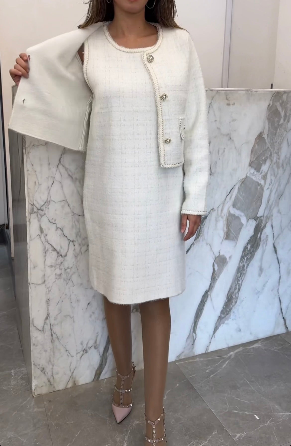 Ensemble chic jupe + veste