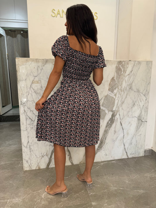 robe plage noir