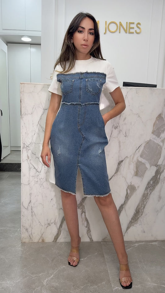 robe effet jean