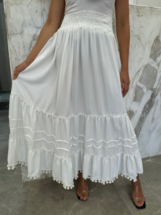 jupe blanc