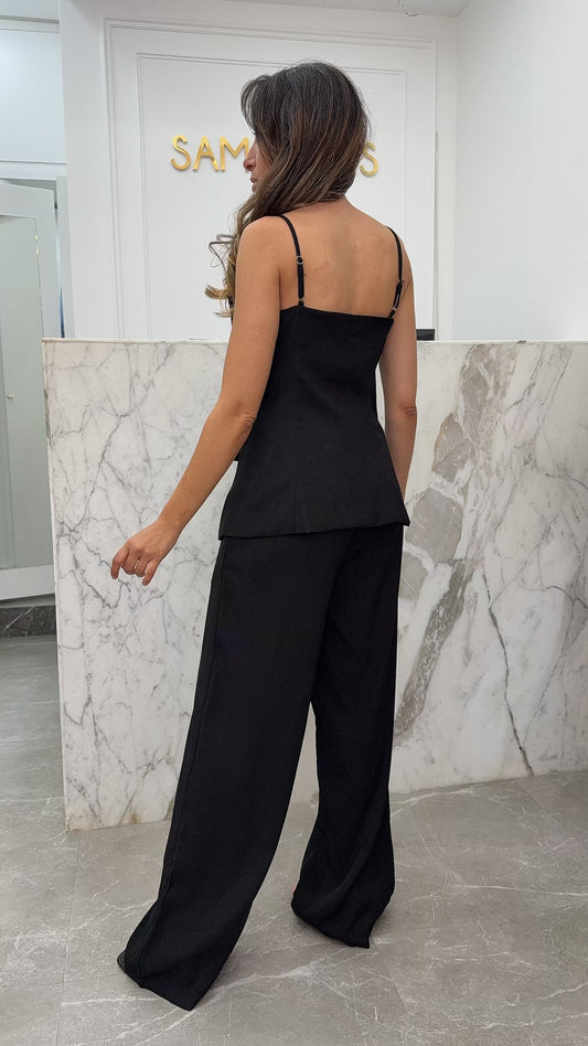 ensemble classe débardeur buttons dorées