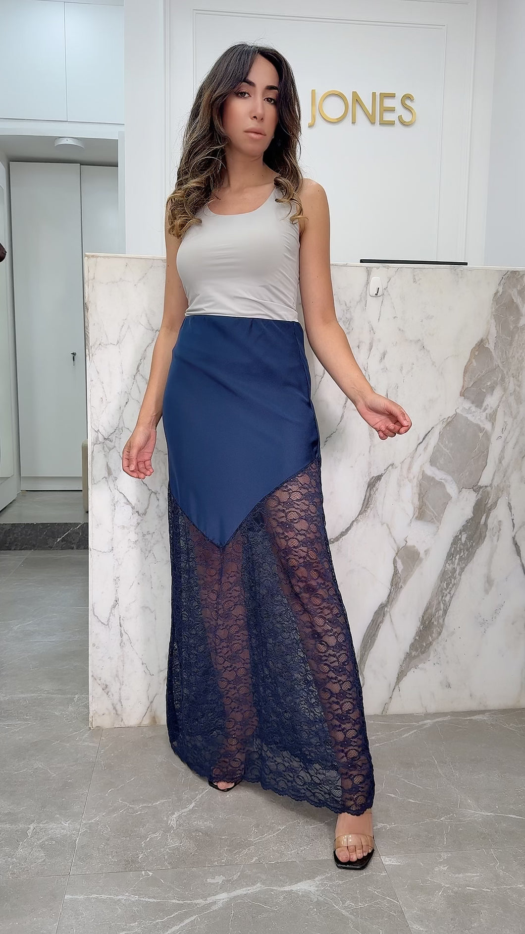 jupe dentelle