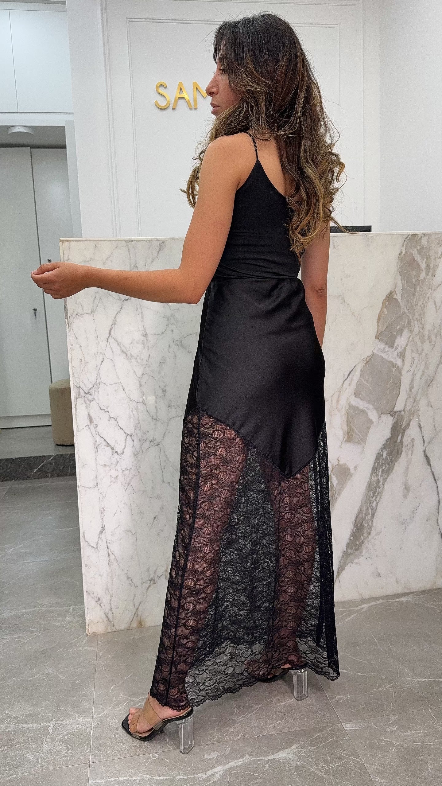 jupe dentelle