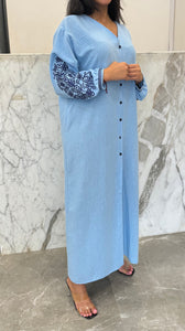 kimono robe jaune