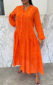 robe+sous robe orange