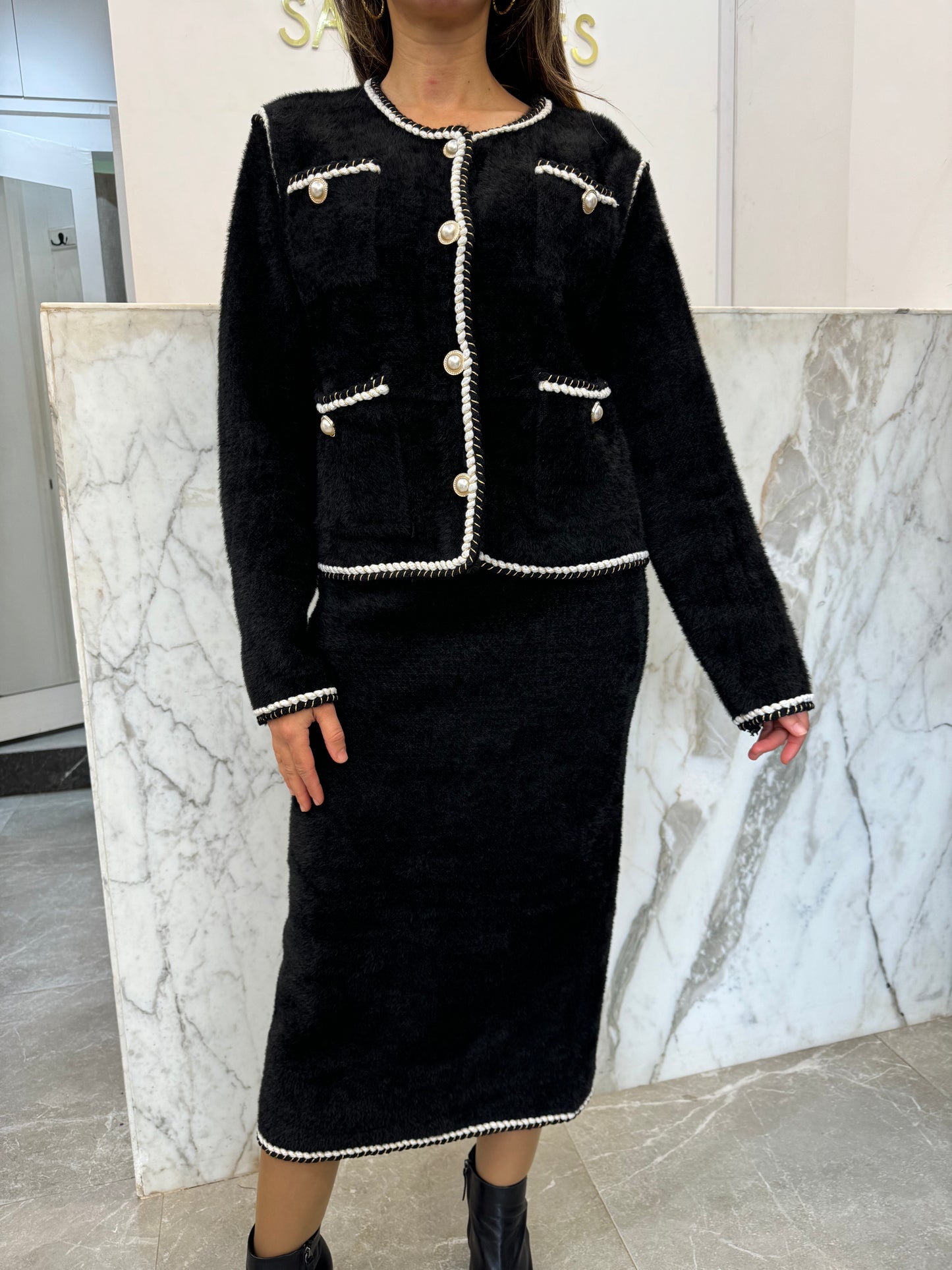 Ensemble chic jupe + veste