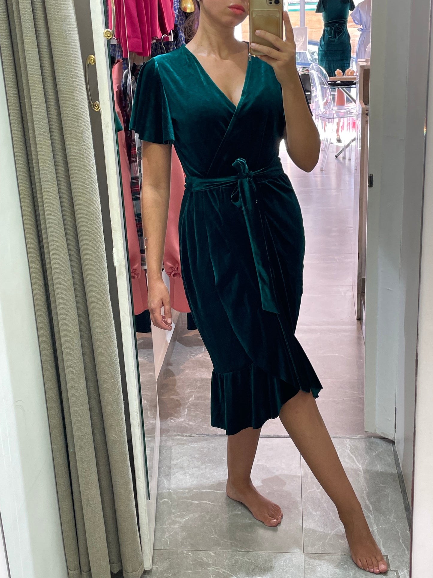 robe manche courte