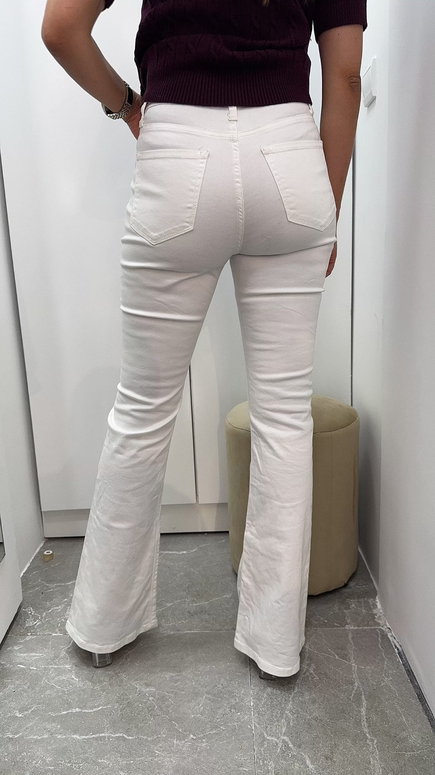 polo torsade bordeau