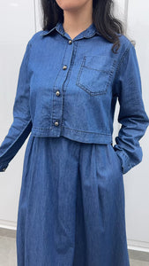 ensemble jupe jean