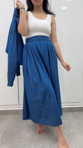 ensemble jupe jean