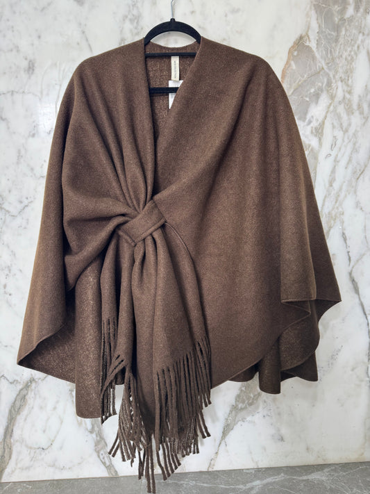 Cape épaisse froufrou