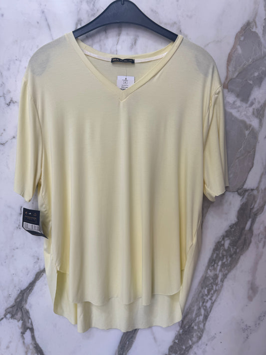 t-shirt oversize col v