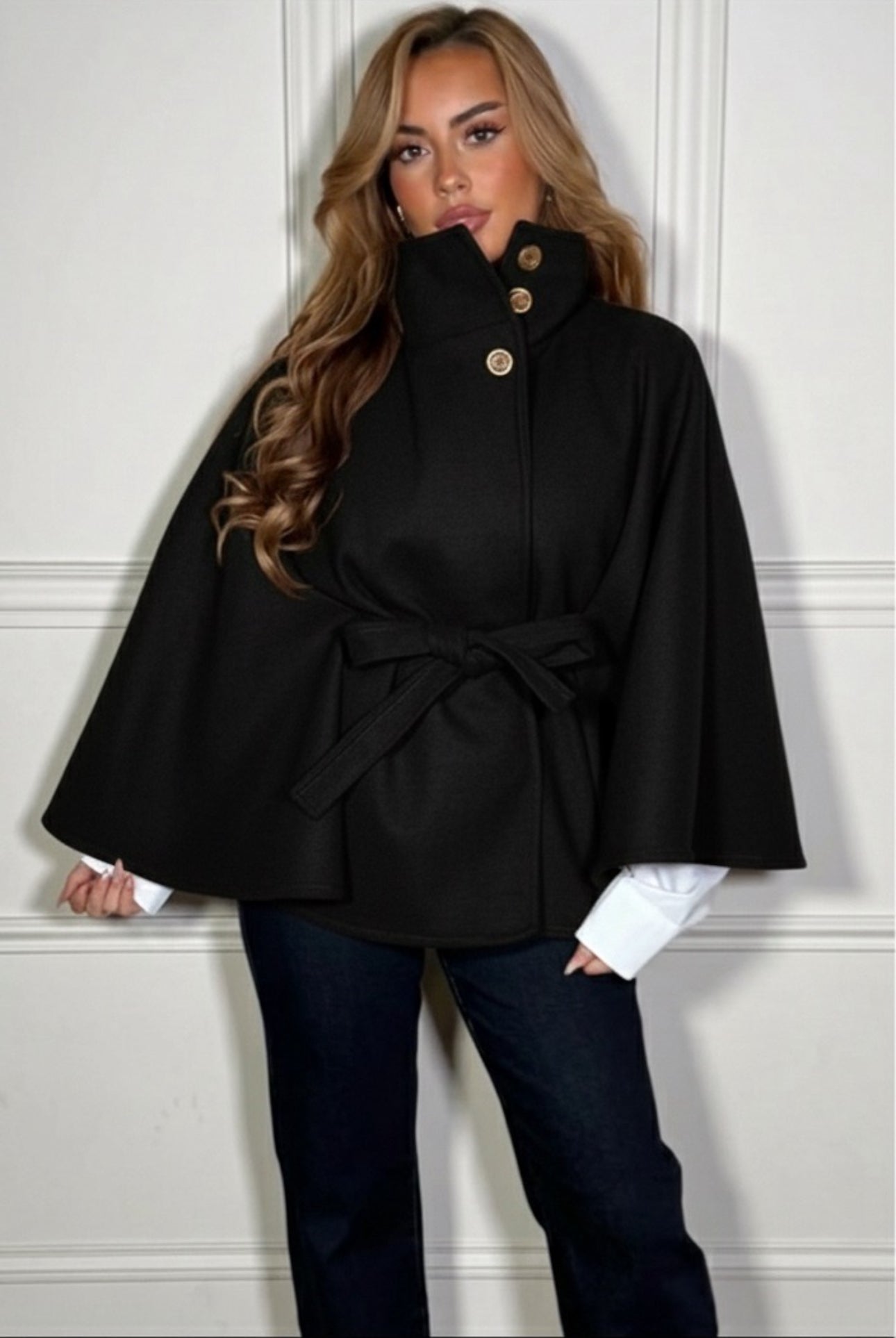 capes courte col monté