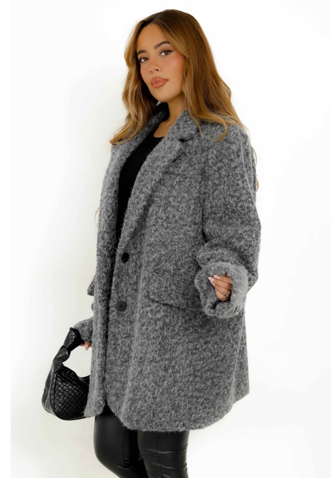 blazer oversize epais moumoute