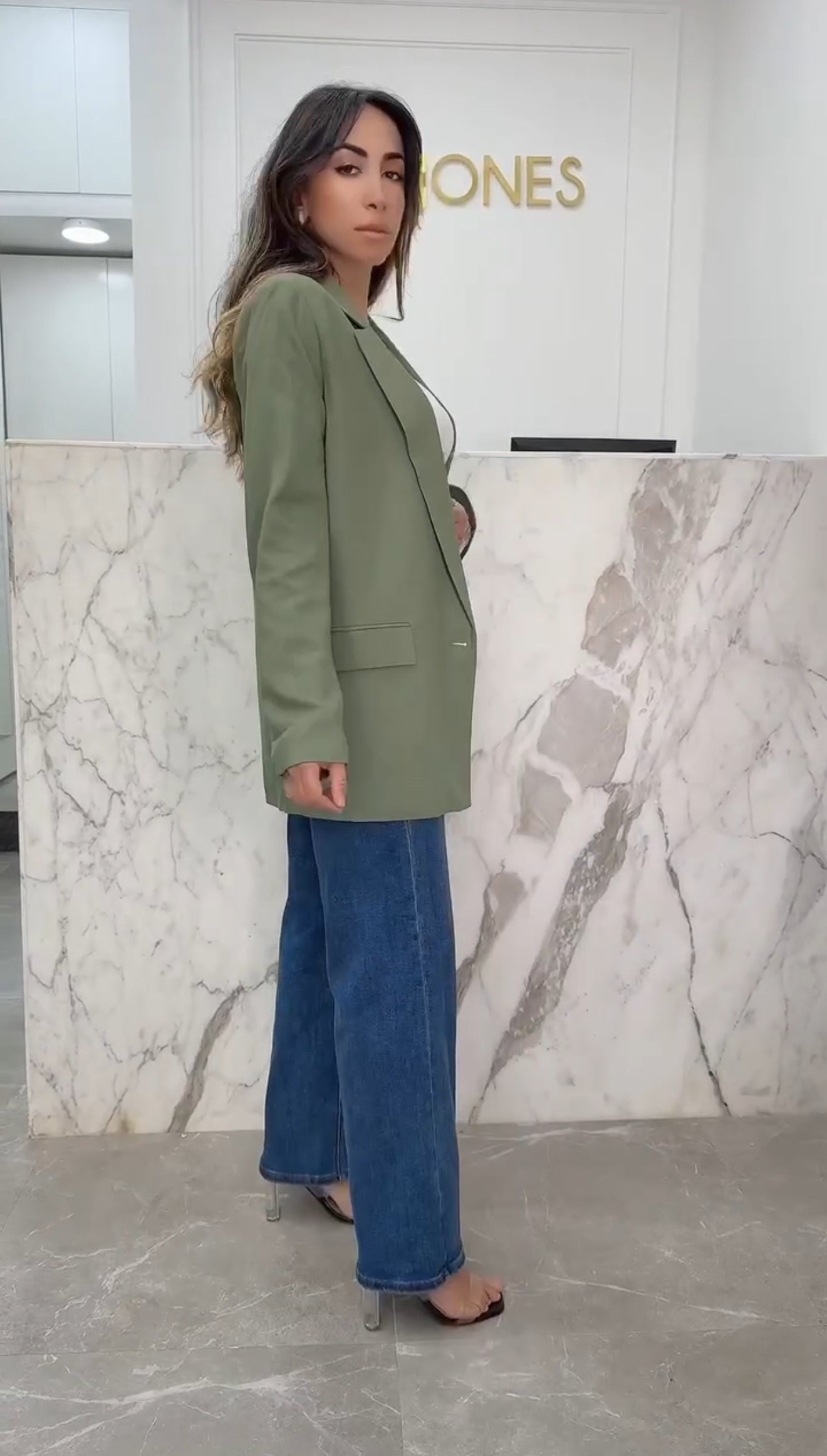 blazer manche retroussé VST