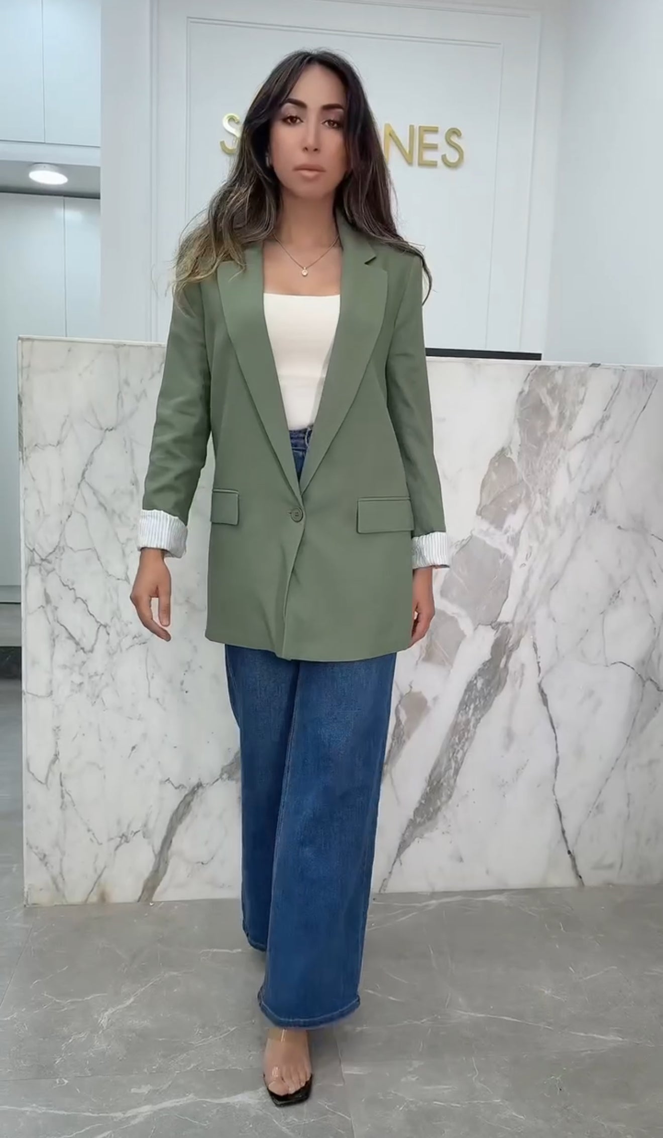 blazer manche retroussé VST